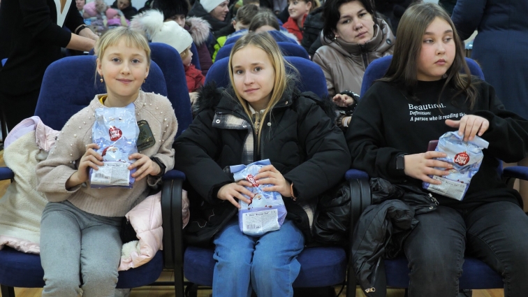 Громади Житомирської області отримали подарунки для дітей військовослужбовців (ВІДЕО)