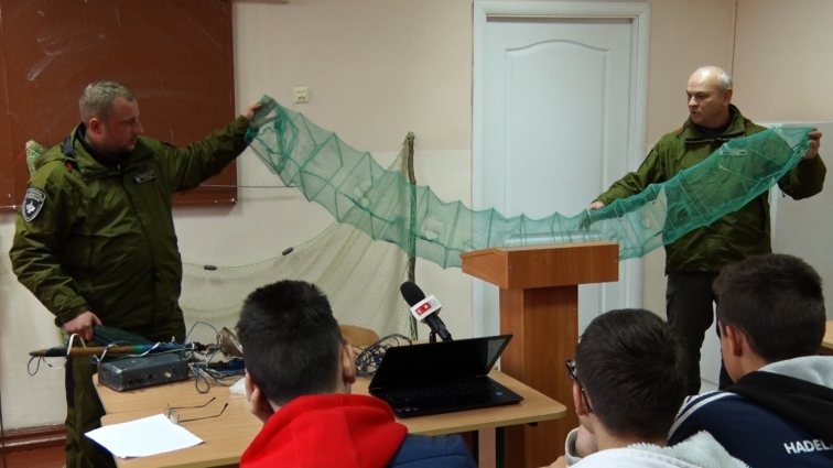Інспектори Житомирського рибоохоронного патруля провели лекцію для студентів