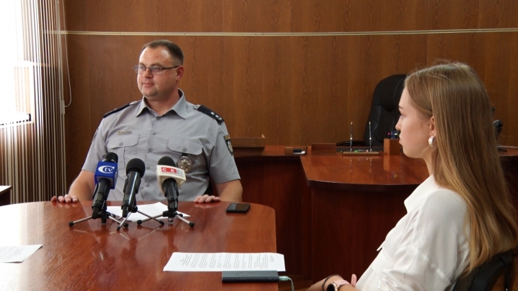 Начальник Житомирського районного управління поліції прозвітував за перше півріччя роботи