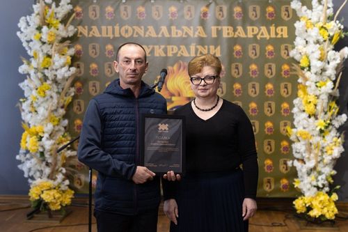 У Житомирі відзначили бійців Національної гвардії