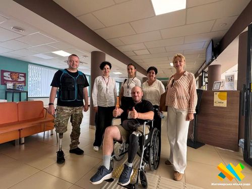 Ветерани війни оцінили безбар'єрність міського простору у Житомирі