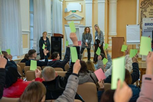 Громадська асамблея у Житомирі: учасники обговорювали сталу мобільність та транспортну інфраструктуру міста