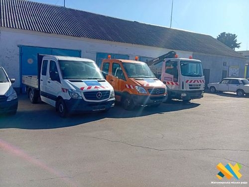 Житомир отримав техніку від міста-побратима Дортмунда