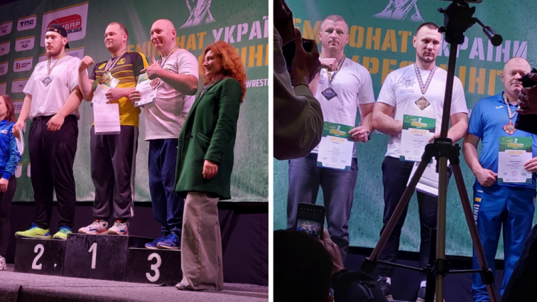 Ветерани Житомирщини гідно представили область на чемпіонаті з адаптивного армрестлінгу
