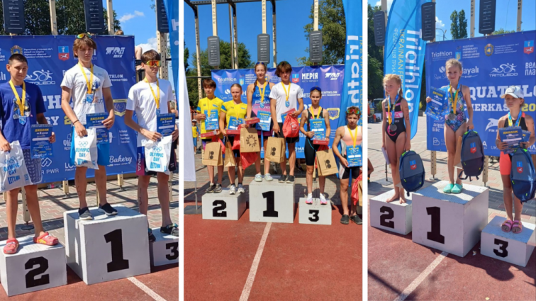 Спортсмени з Житомирщини зайняли призові місця на чемпіонаті України з триатлону (акватлону) та естафет-мікст