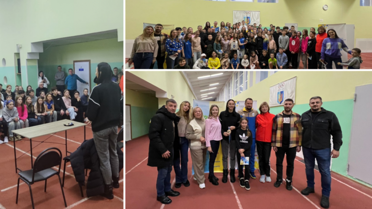 Бронзова призерка Олімпійських ігор Ірина Геращенко завітала на Житомирщину