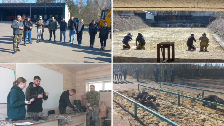 На Житомирщині тривають навчальні вишколи в межах проєкту «Національний спротив»