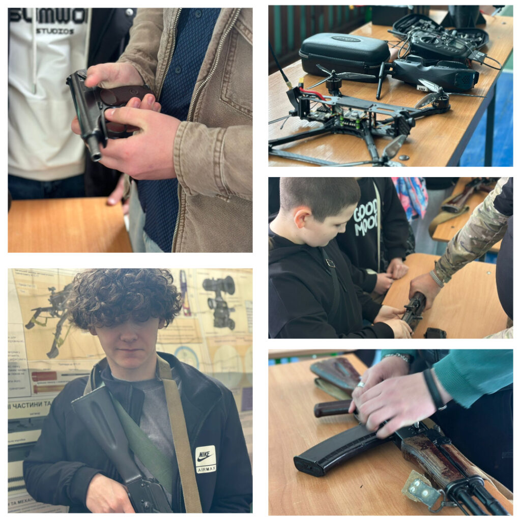 Інструктори обласного центру нацспротиву завітали до учнів житомирського ліцею