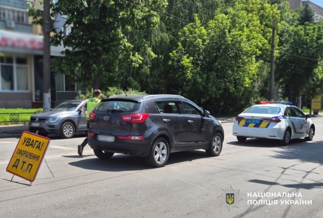 На вулиці Перемоги в ДТП травмовано 11-річного хлопчика