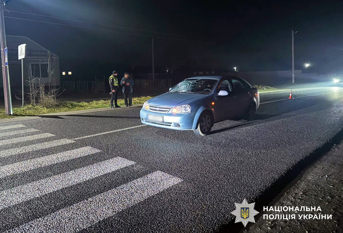 У Житомирському районі в ДТП травмовано жінку, вона в лікарні