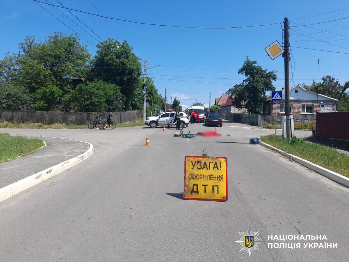 У Радомишлі в ДТП загинула велосипедистка