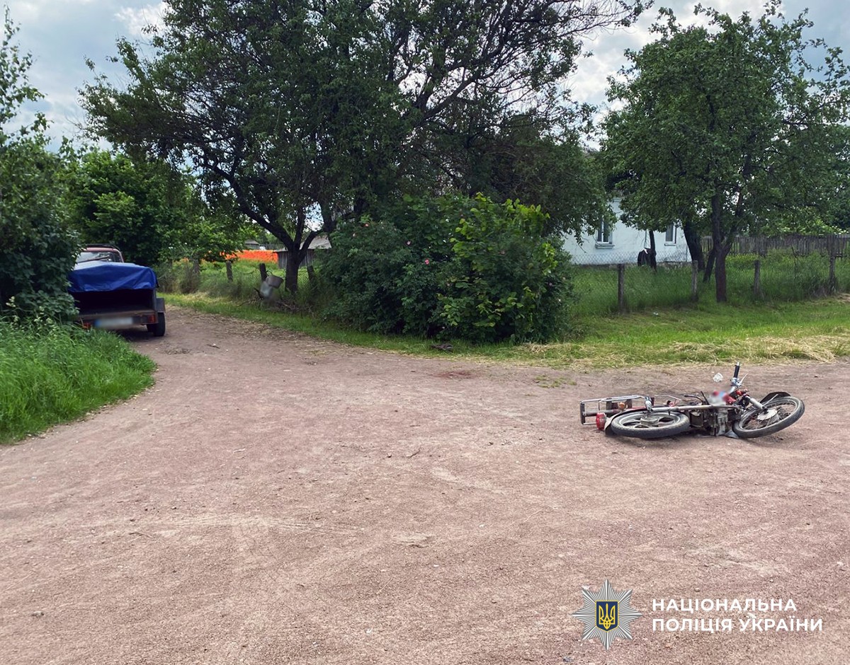 У ДТП на Коростенщині травмовано підлітка: водій був на підпитку