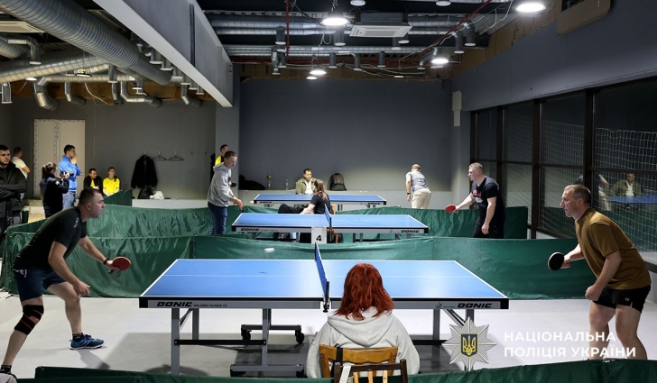 У Житомирі відбувся турнір з настільного тенісу серед представників силових структур області та ветеранів