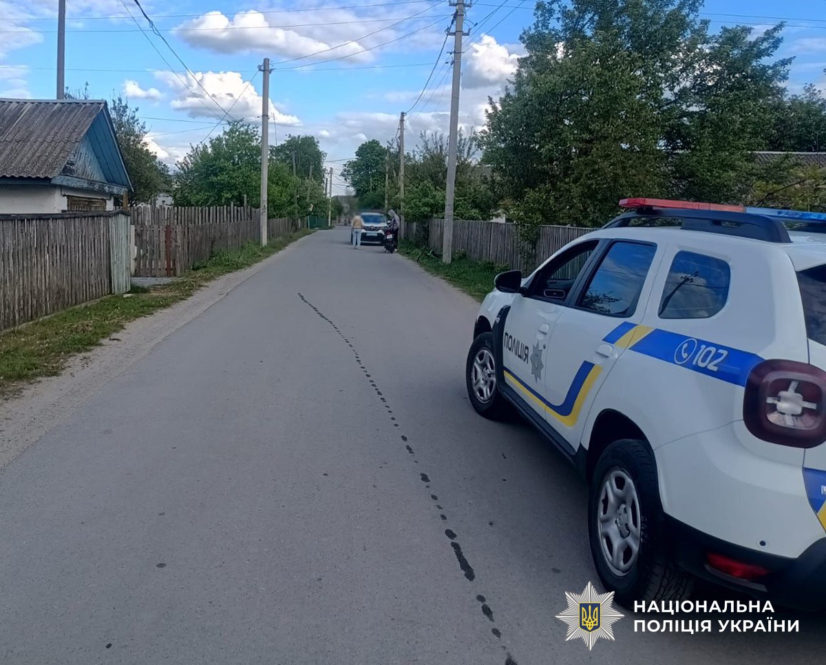 У Баранівці 15-річний мотоцикліст наїхав на 9-річного хлопчика, дитина в лікарні