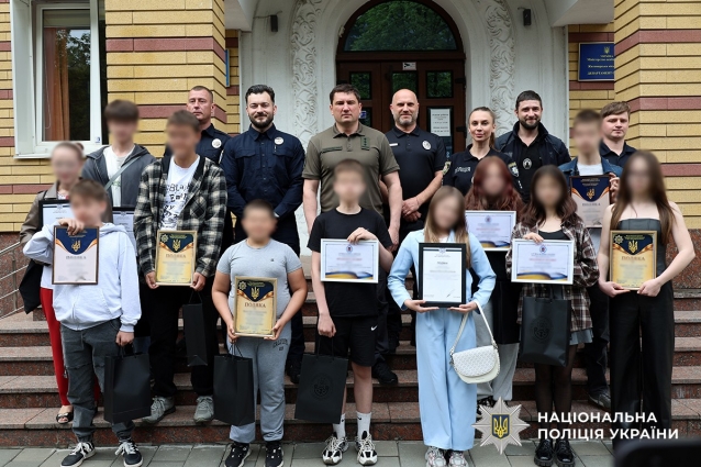 У Житомирі відзначили підлітків за протидію вербуванню російськими спецслужбами
