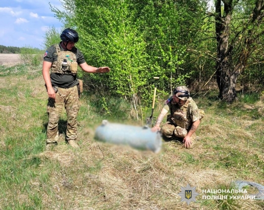 На Житомирщині вибухотехніки знешкодили нерозірвані бойові частини крилатих ракет (ВІДЕО)
