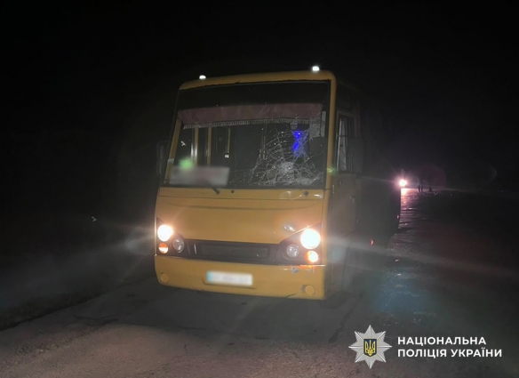 У Звягелі водій маршрутного автобуса наїхав на пішохода, чоловік помер у швидкій