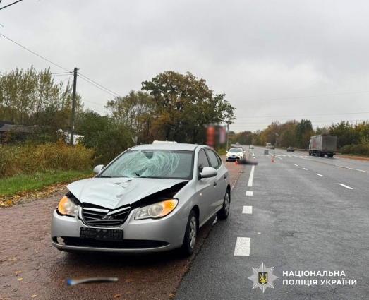 У ДТП поблизу Житомира загинув 41-річний чоловік, який переходив дорогу