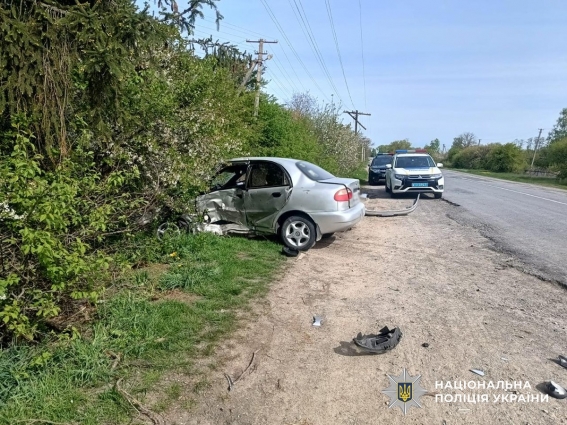 У ДТП в с.Кикова на Звягельщині травми отримали 4 людей