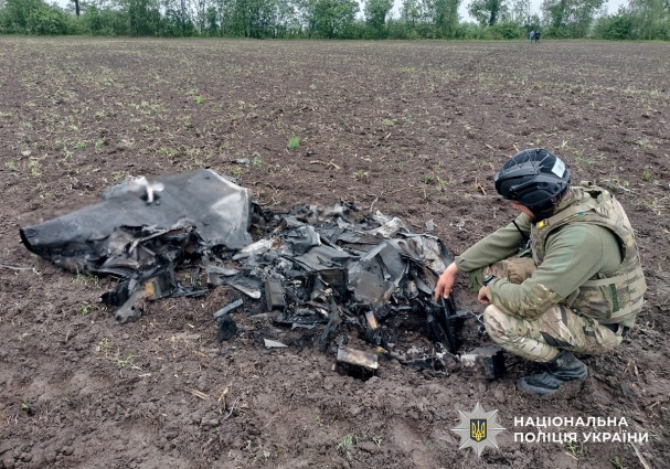 На Житомирщині вибухотехніки знищили залишки російських ракет та БПЛА (ВІДЕО)