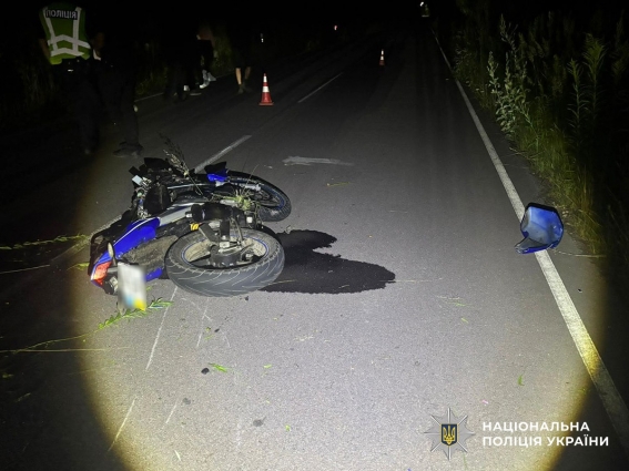 У Ємільчинській громаді в ДТП травми отримав 14-річний хлопець, він в лікарні