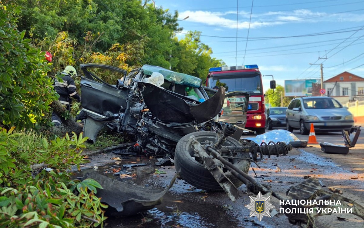 На вулиці Покровській у Житомирі автівка влетіла в дерево: загинув пасажир легковика, водій – в реанімації