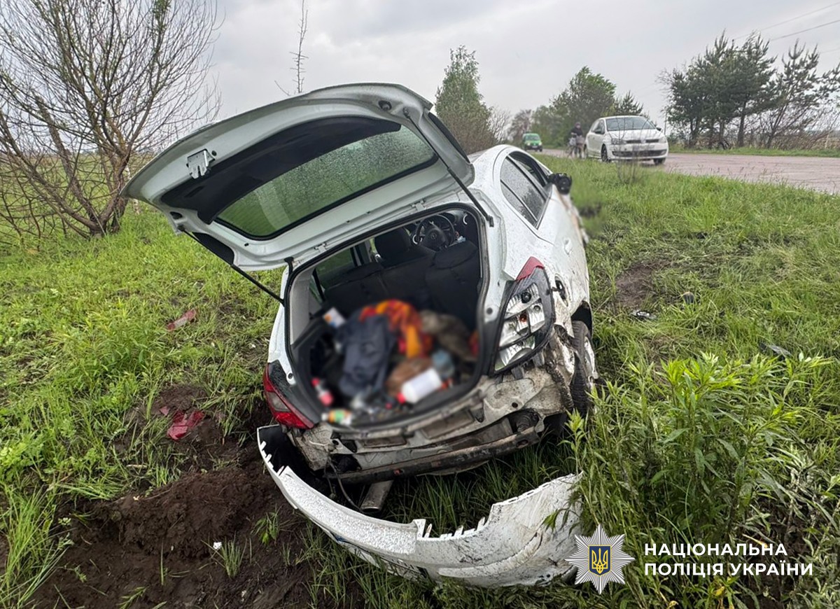 Неподалік села Кам’янка в ДТП загинув 38-річний пасажир: водій автівки був напідпитку – в його крові виявили 2,5 проміле