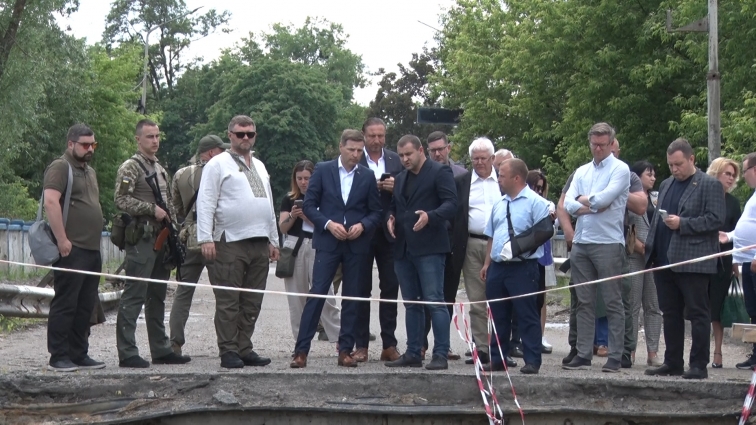 На Житомирщину із візитом прибув перший віце-президент парламенту Естонії Ханно Певкур