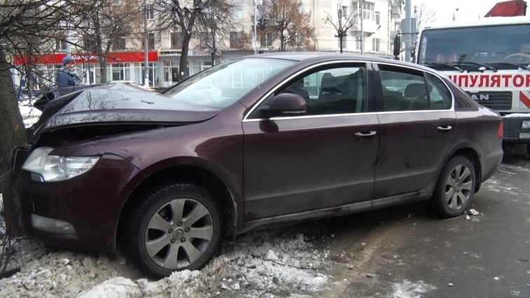 У Житомирі автомобіль в’їхав у дерево, водій помер в кареті «швидкої»