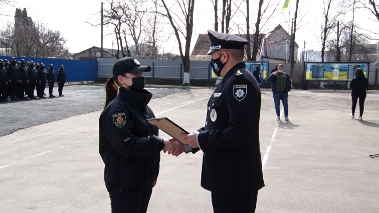 Випуск слухачів Житомирського навчального центру підготовки поліцейських