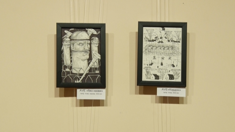 У Житомирському домі української культури відкрили виставку «Віддзеркалення»: усі картини чорно-білі (ВІДЕО)