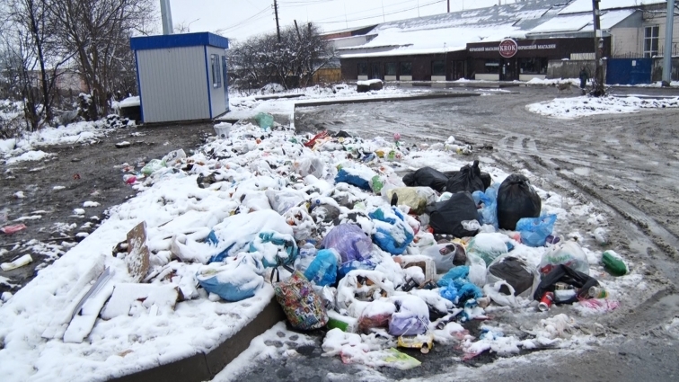 У Житомирі розгорнувся скандал через сміттєзвалище: люди проти баків у подвір’ї, тому викидають просто неба (ВІДЕО)