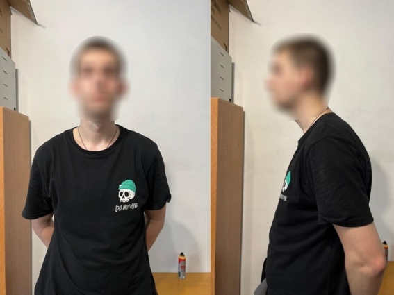 На Житомирщині затримали чоловіка, який намагаючись втекти від прикордонників, розпилив газовий балончик в обличчя одному із них