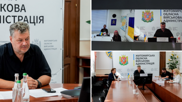 У Житомирі обговорили перспективи співпраці між областю та японською Префектурою Хьоґо