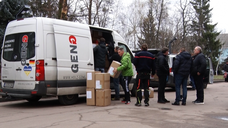 Волонтери з Німеччини відвідали Житомирщину та залишили подарунки (ВІДЕО)