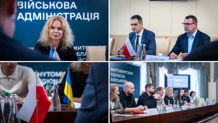 На Житомирщині обговорили перспективи співпраці з польськими партнерами у сфері інвестицій та енергетики